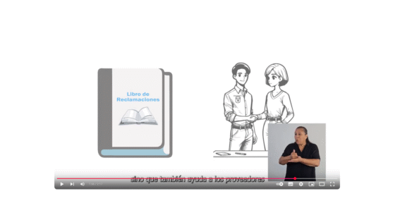 ¿Cómo usar el Libro de Reclamaciones? (Video en lengua de señas y subtitulado)